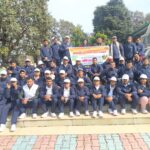 खाटू श्याम के लिए पैदल रवाना हुई निशान यात्रा