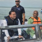 सीएम धामी पहुंचे विधायक अरविंद पांडेय के आवास