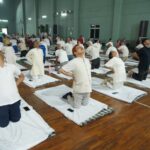 पूर्व विधायक राजेश ने दिया योग अपनाने का संदेश